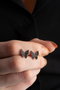 Heliophilia Silver Pendientes de Plata de Ley 925 con Oro Rosa y Circón